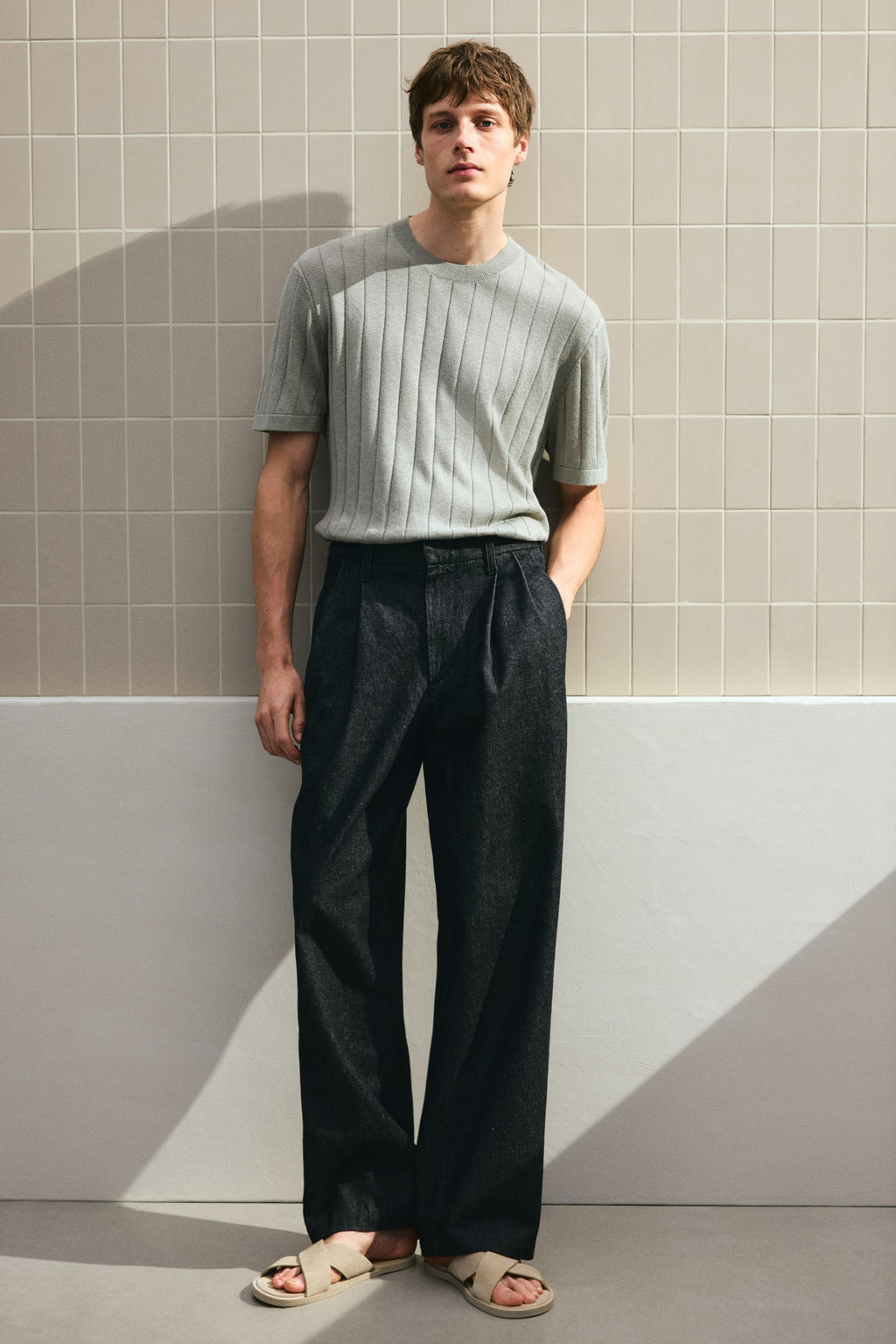 Camiseta de punto Regular Fit - H&m фото 6