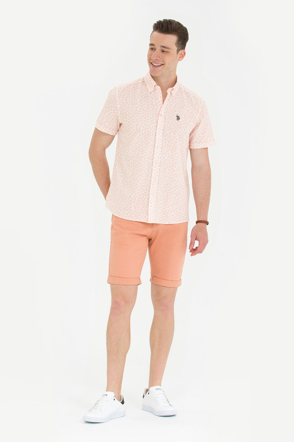 Мужские джинсовые шорты Brick Неожиданная скидка в корзине - U.s. polo assn фото 3