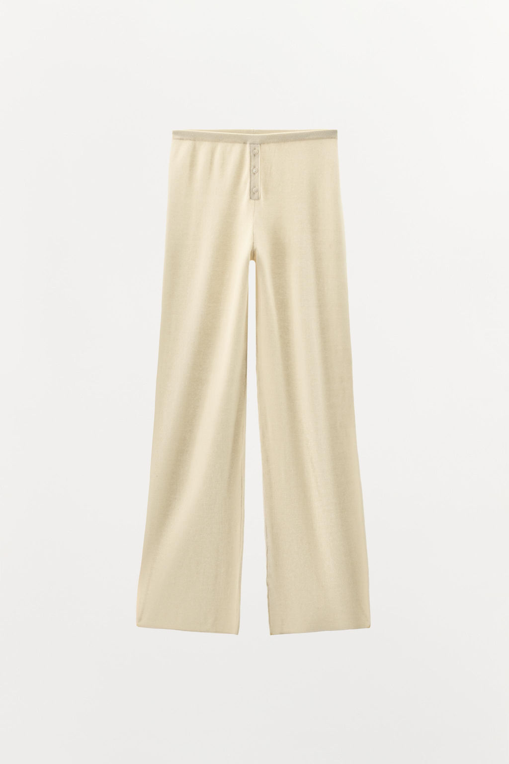 KNIT TROUSERS WITH BUTTONS - Zara фото 7