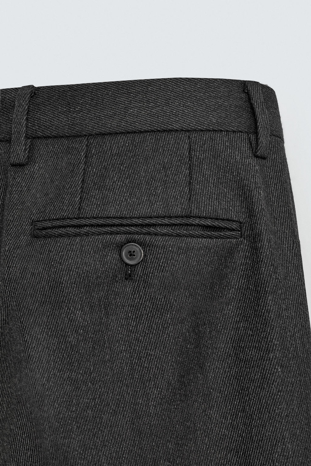 100% WOOL TWILL SUIT TROUSERS AARON LEVINE X ZARA фото 18