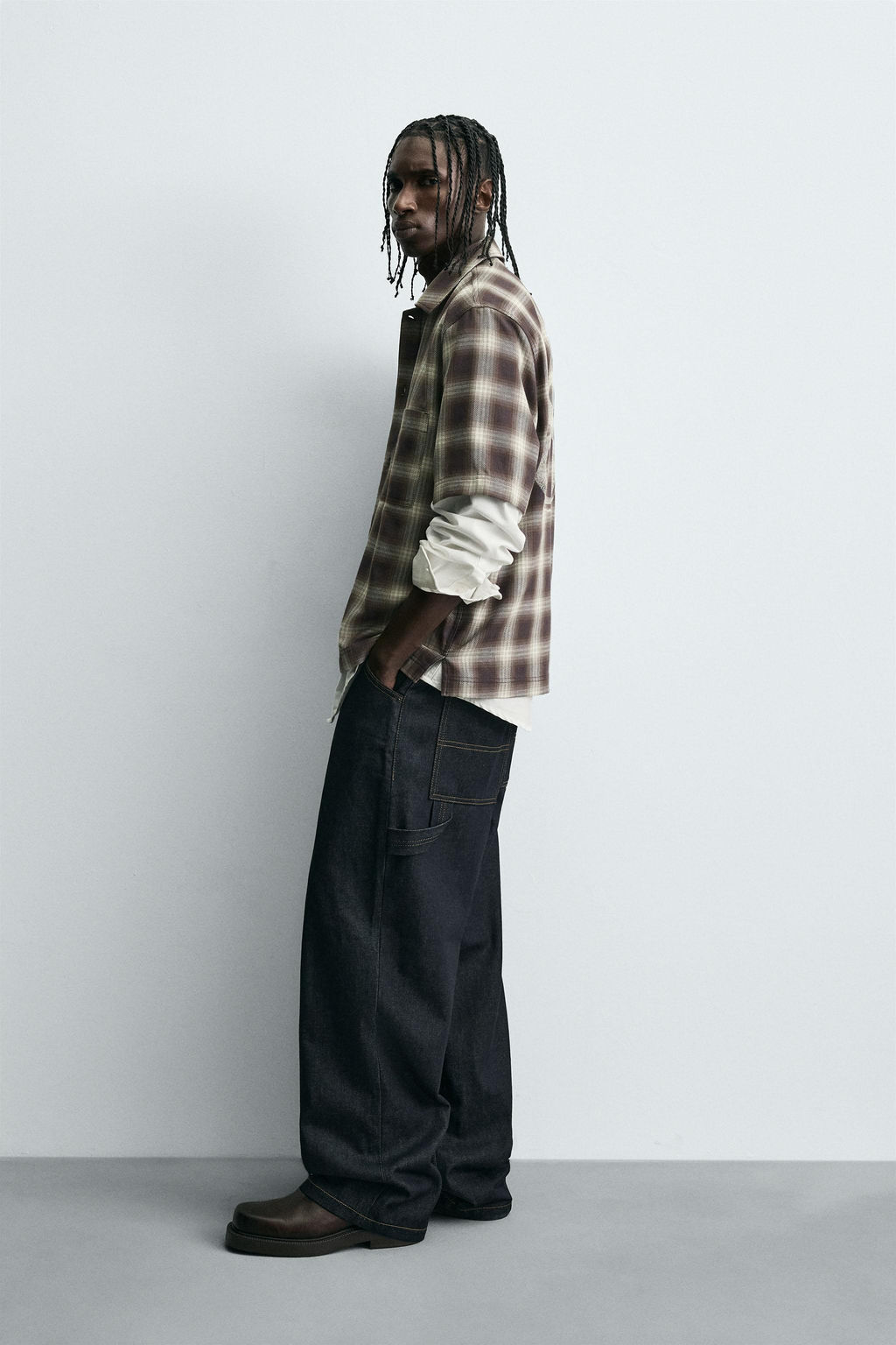 CHECK OVERSHIRT
