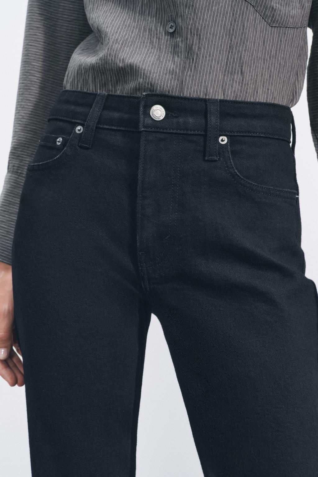ZW COLLECTION SLIM MID-WAIST JEANS - Zara фото 35