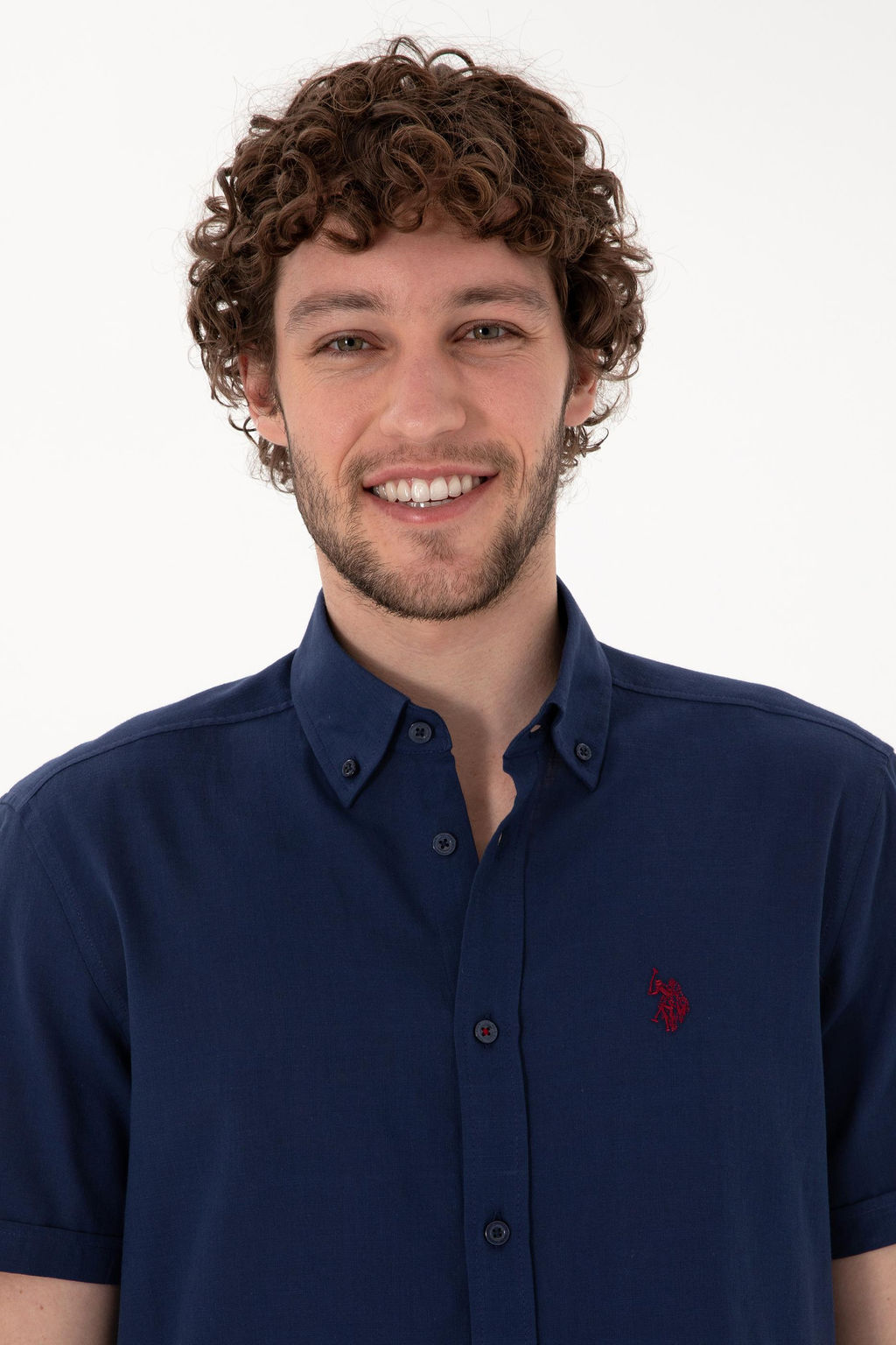 Erkek Lacivert K_sa Kollu G_mlek Sepette S_rpriz _ndirim - U.s. polo assn фото 3