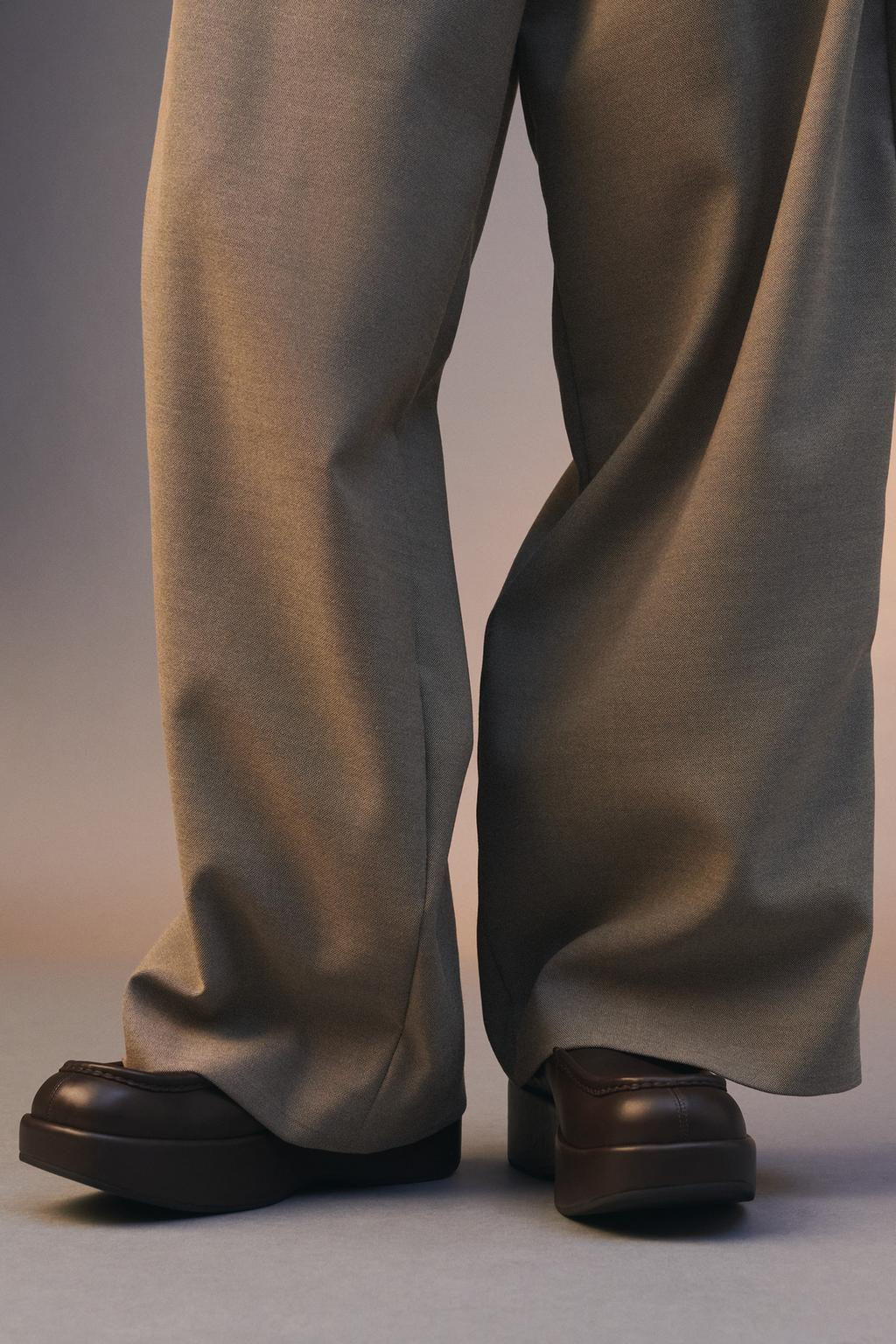 LEATHER LOAFERS - LIMITED EDITION - Zara фото 2