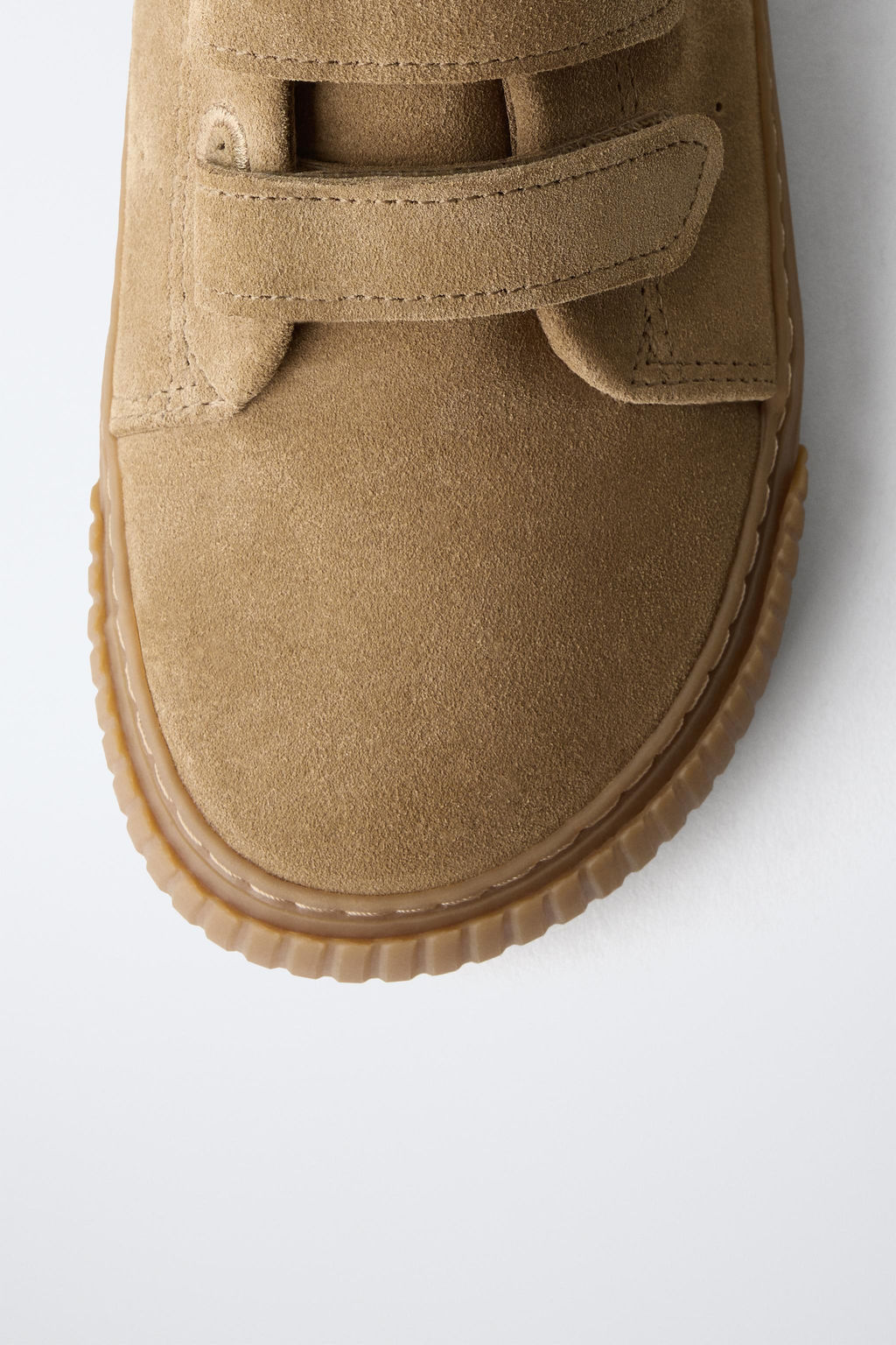 SPLIT SUEDE BAREFOOT TRAINERS