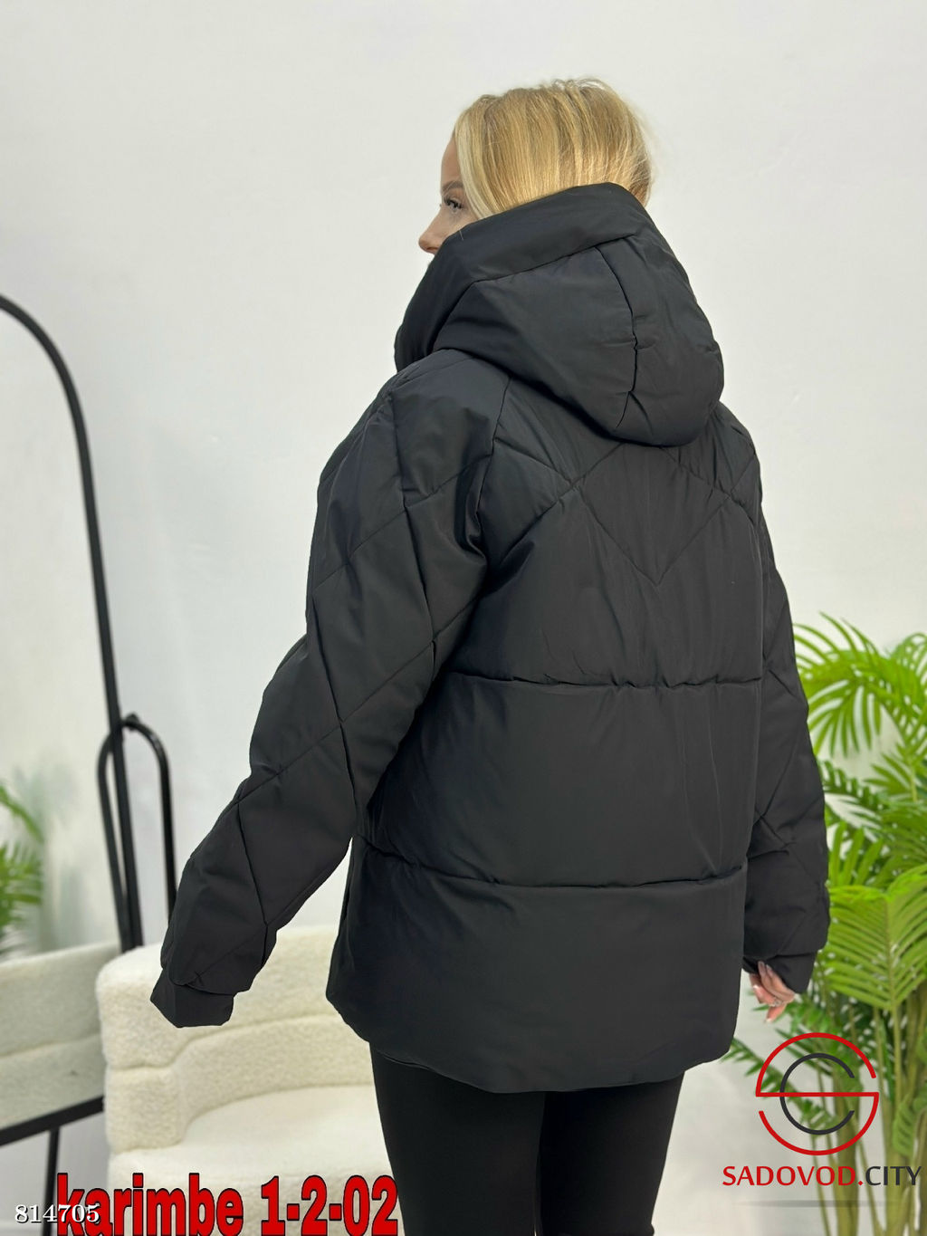 Куртка женская с капюшоном зимняя - Bruno фото 5