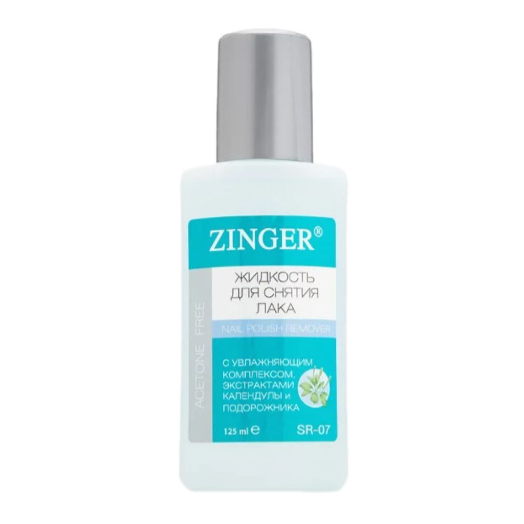 Zinger Жидкость для снятия лака с увлажняющим комплексом, 125 мл