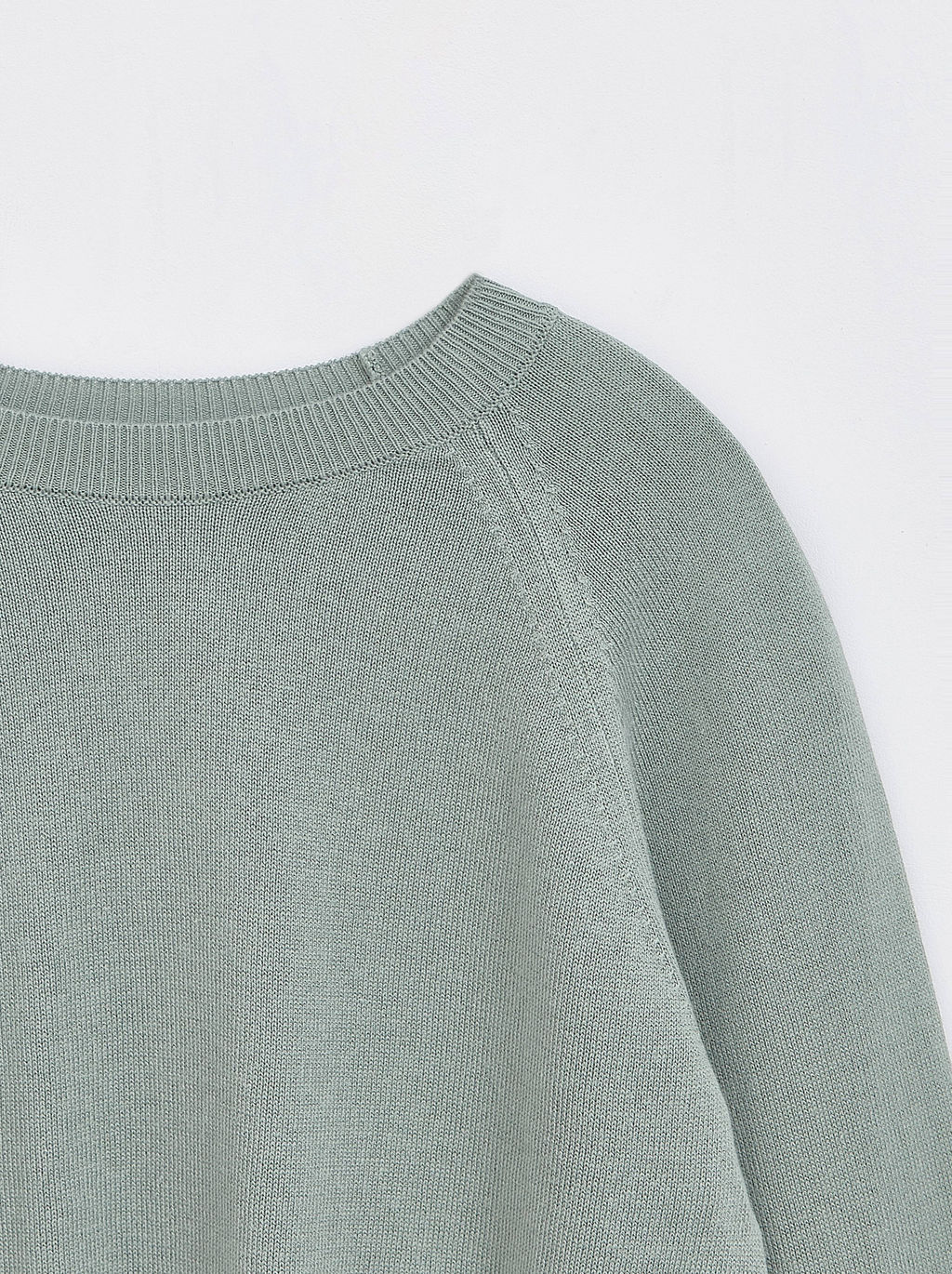 CONTE Джемпер из пряжи с хлопком и модалом LDK 139 smoke green