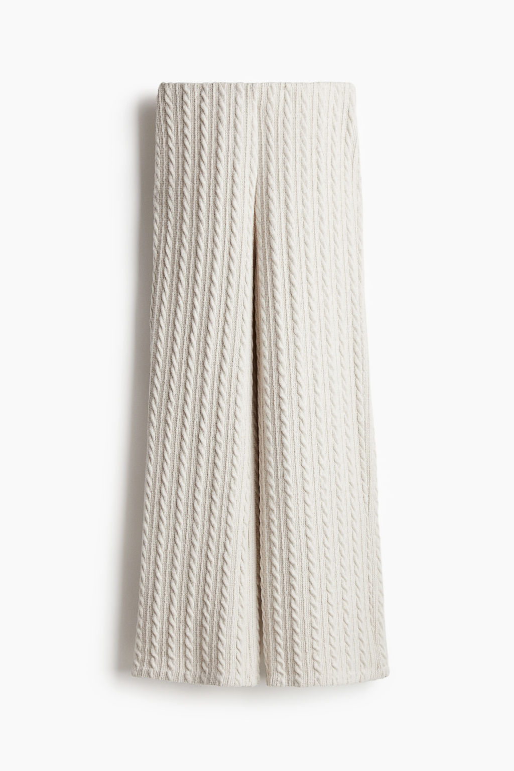 Pantalon en punto trenzado - H&m фото 9