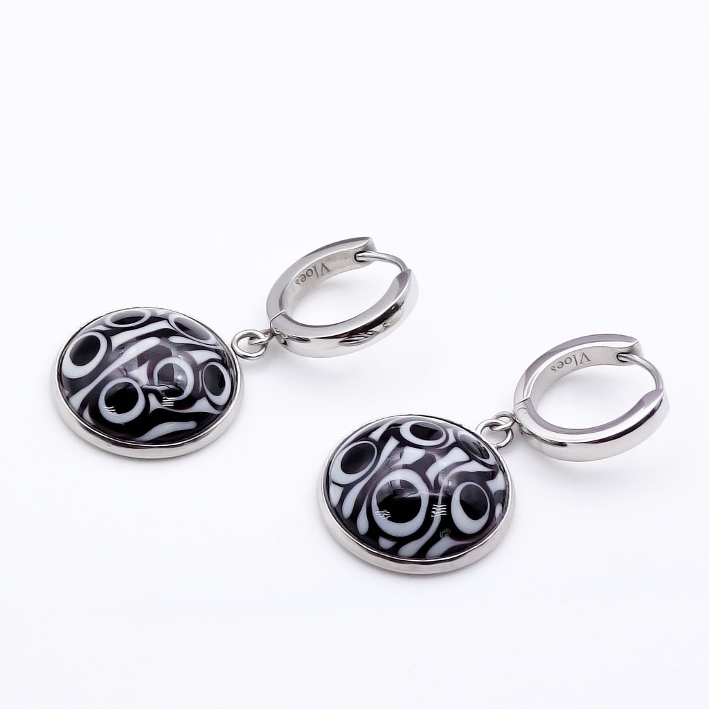 Серьги из муранского стекла ARTEFACT LS3209 - Vloes фото 3