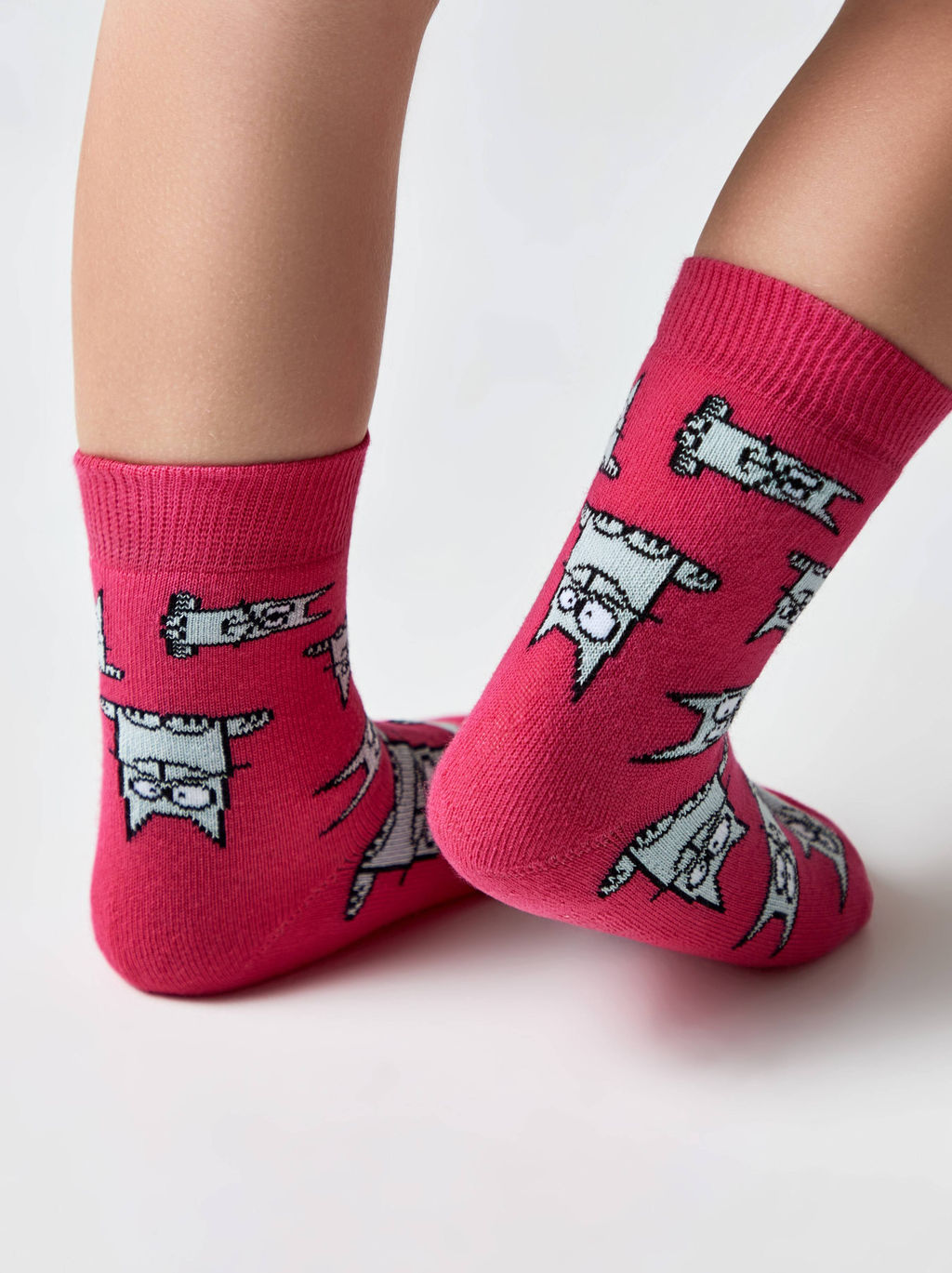 Цена за 2 пары. Носки Теплые CONTE-KIDS Носки детские махровые SOF-TIKI Cats - Conte elegant фото 3