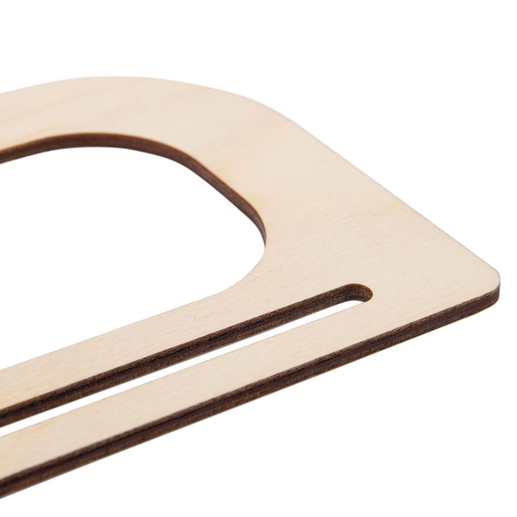 Заготовка для декорирования Mr. Carving БА-61 Ручка для сумки фанера 0.4 см 2 шт прямоугольная - Vista-artista фото 3