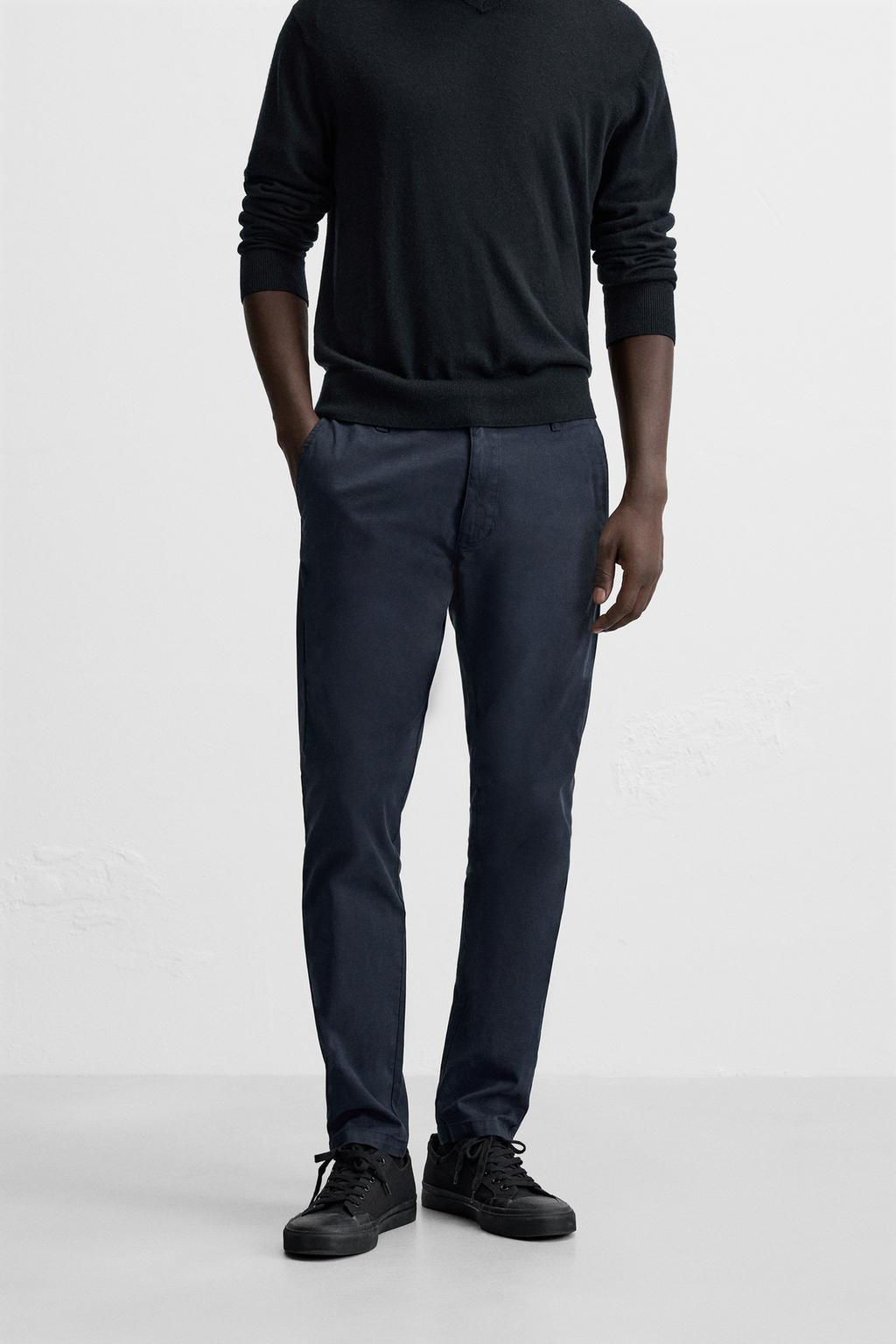 SKINNY FIT CHINO PANTOLON - Zara фото 2