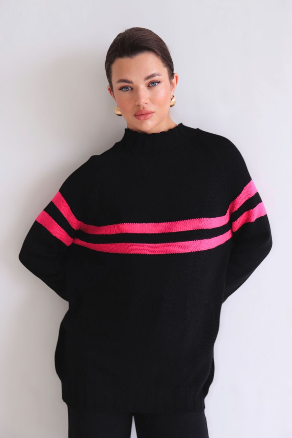 10089 Свитер чёрный - Martichelli фото 32