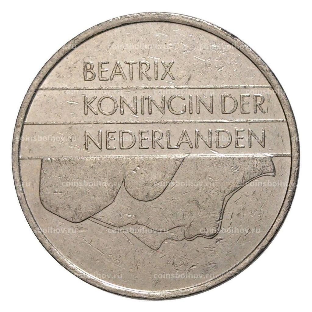 Монета 1 гульден 1994 года