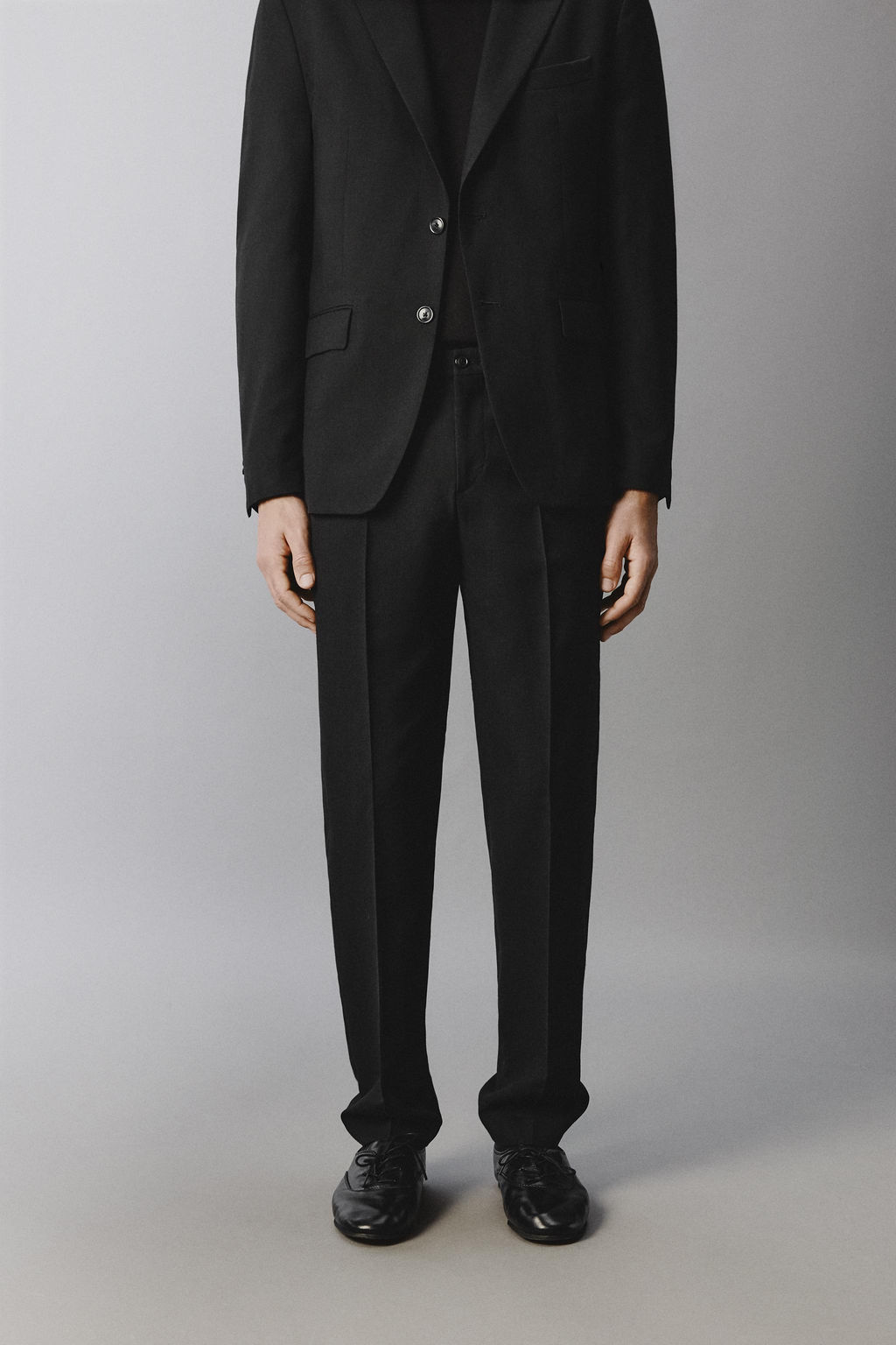 WOOL SUIT TROUSERS - Zara фото 10