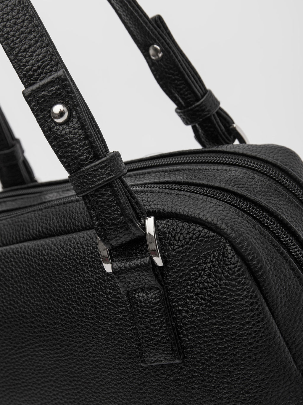 Чёрная сумка классическая S.Lavia  фото 6