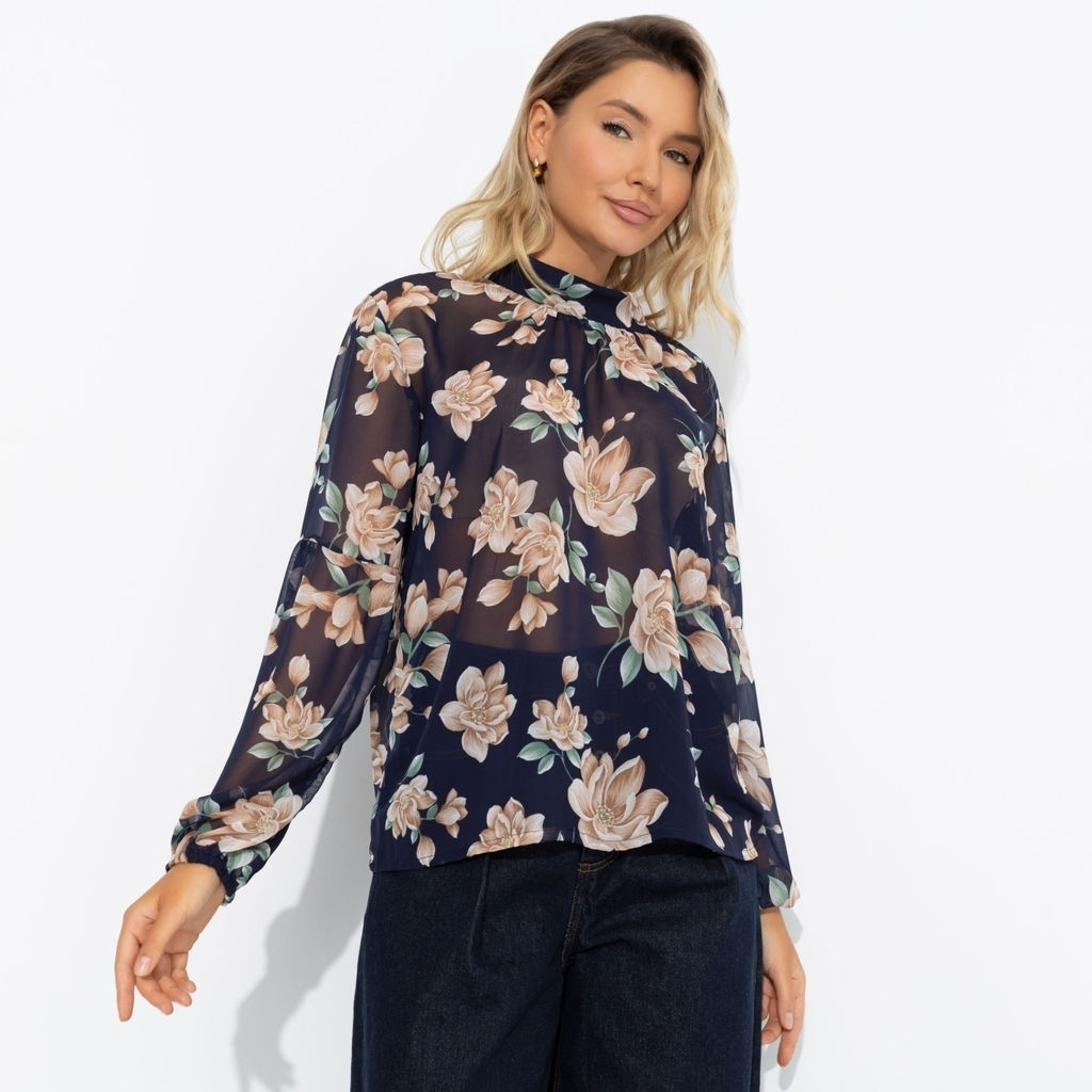 Блуза полупрозрачная, Драма в деталях (сказка) - Charutti фото 2