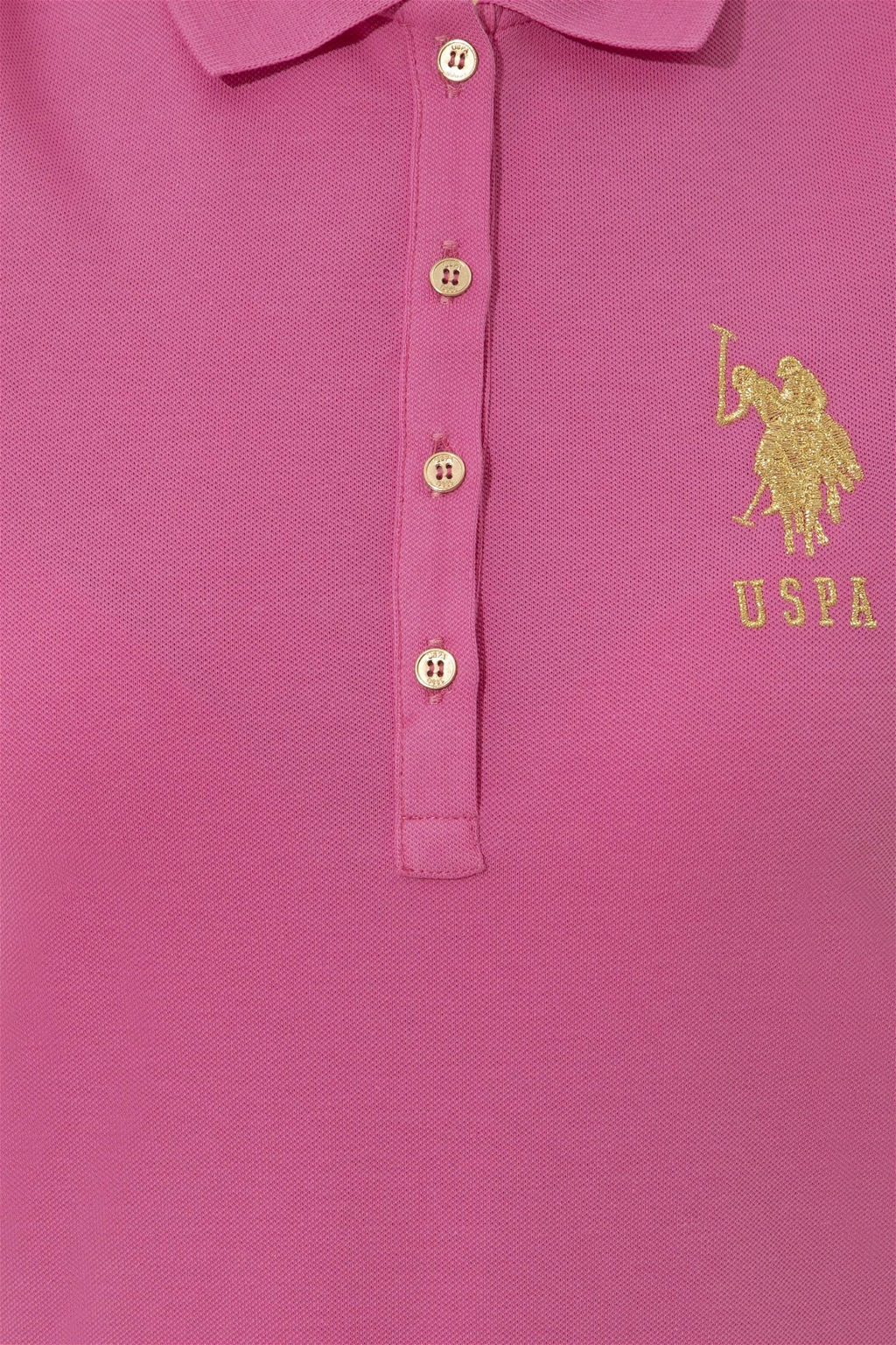 Женское розовое вязаное платье - U.s. polo assn фото 11