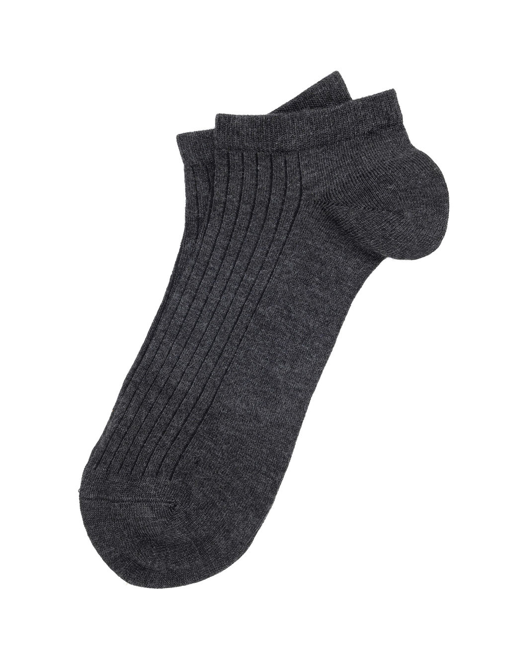 Erkek Antrasit Patik _orap