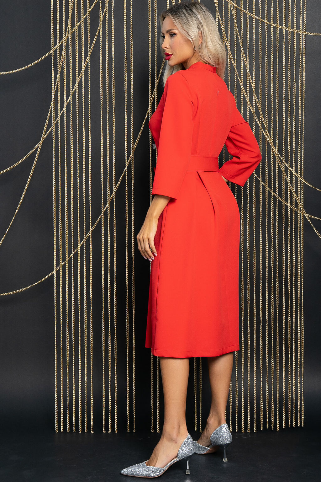 Платье Константа(серое) П11605 - Lt collection фото 13