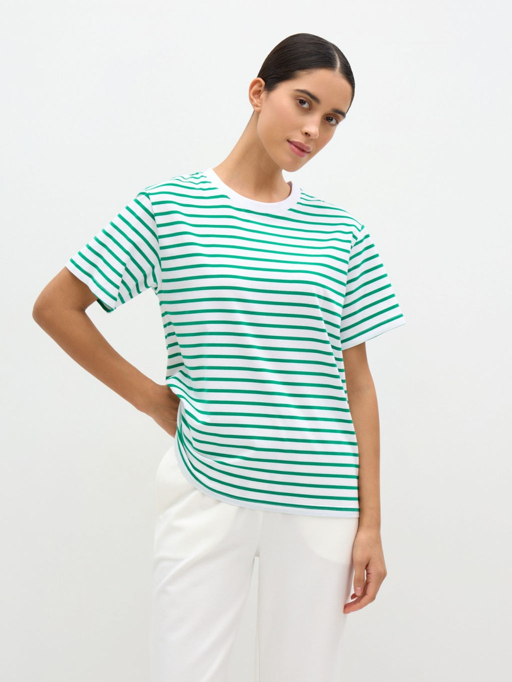 Conso/PF 240494 - green Футболка женская  фото 4