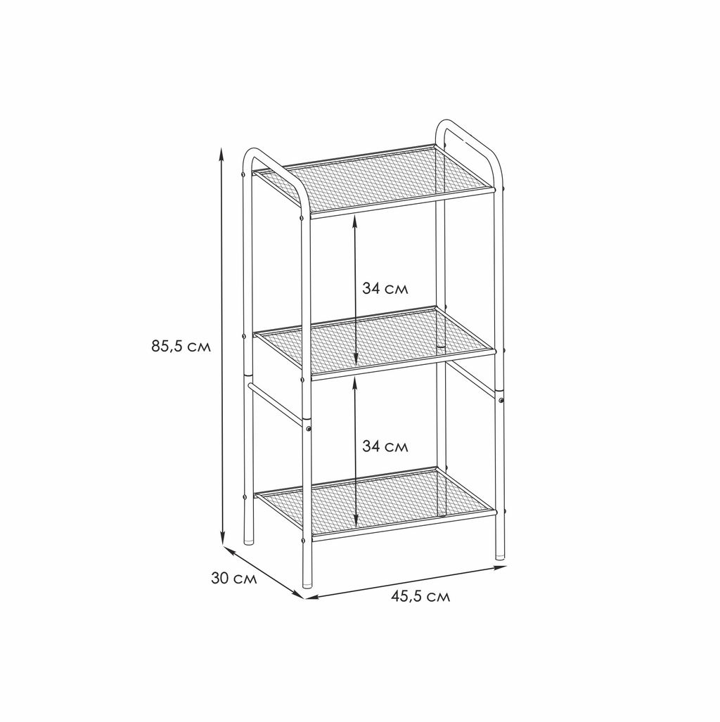 Стеллаж "Валенсия 13" (Valencia 13 Shelf rack) СТВ13