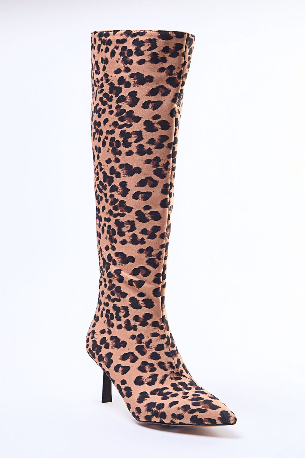 Leopar Bask_l_ _nce Topuklu Kahverengi Kad_n _izme TAKAW25CZ00017 - Trendyolmilla фото 4