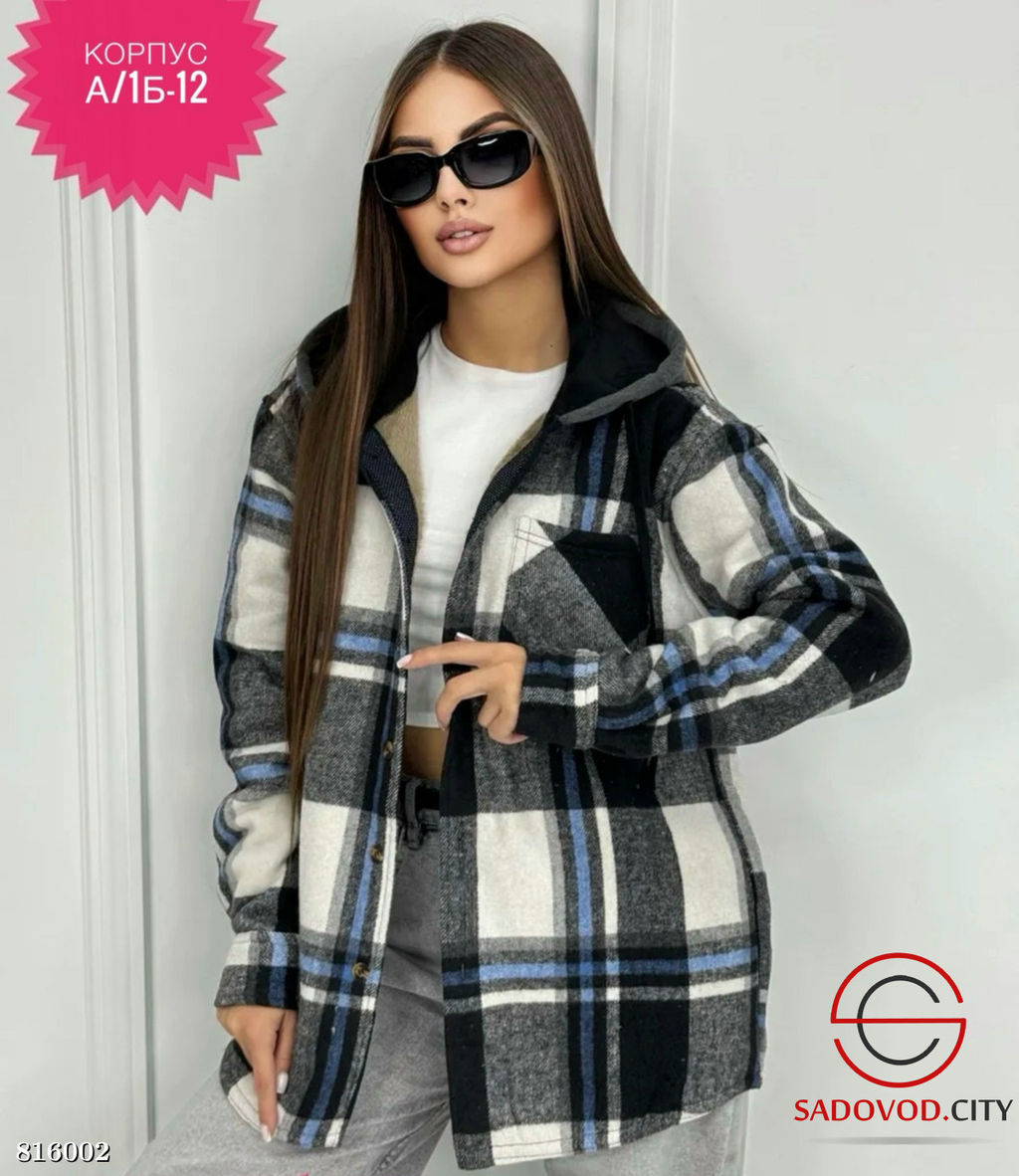 Рубашка женская с капюшоном - Bruno фото 2