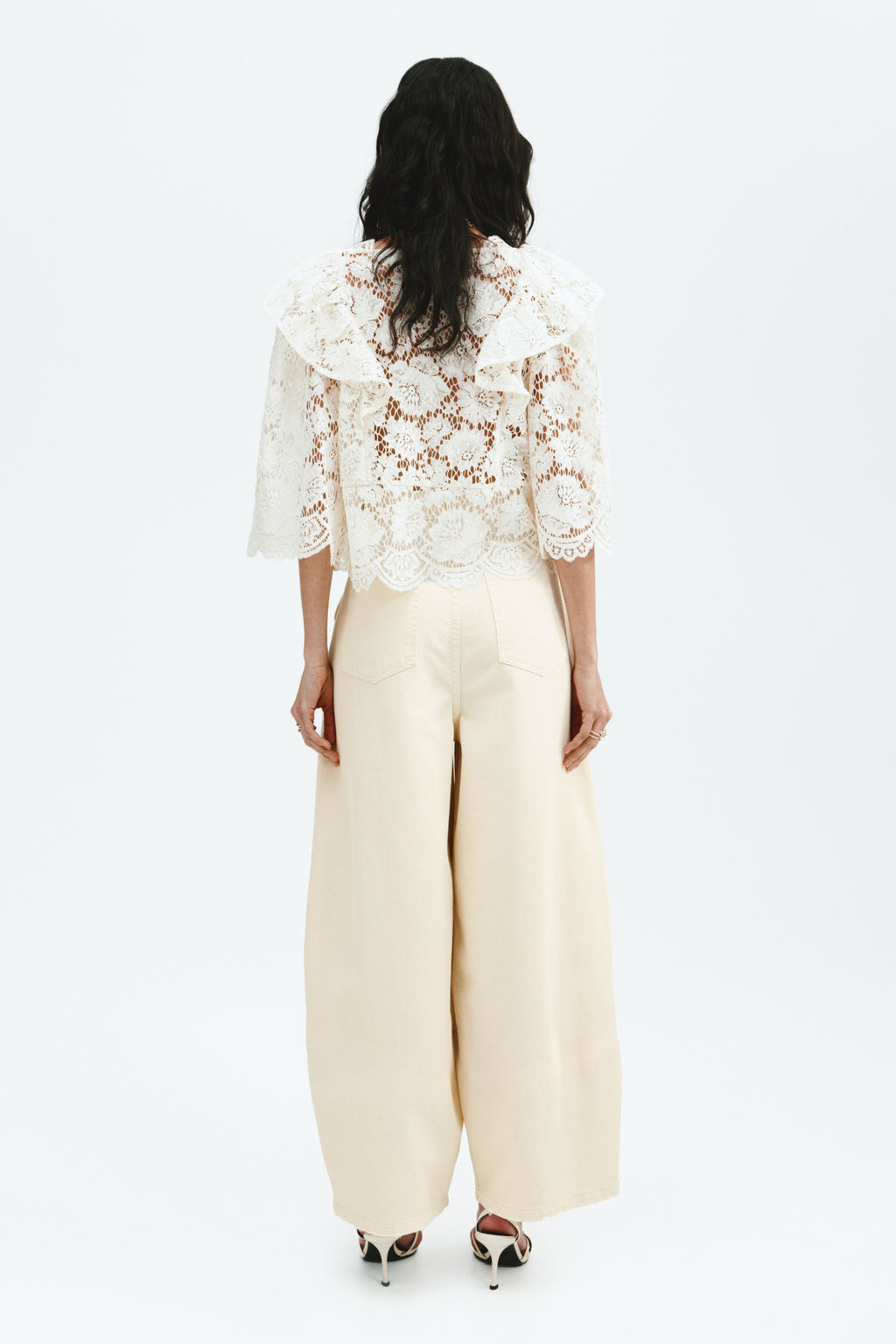 Barrel Leg Regular Waist Jeans - H&m фото 3