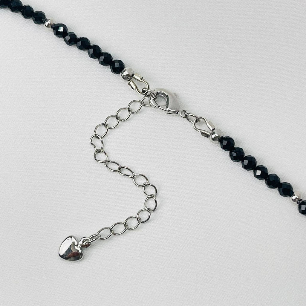 Колье из Шпинели с подвеской "Змея" 42 см +