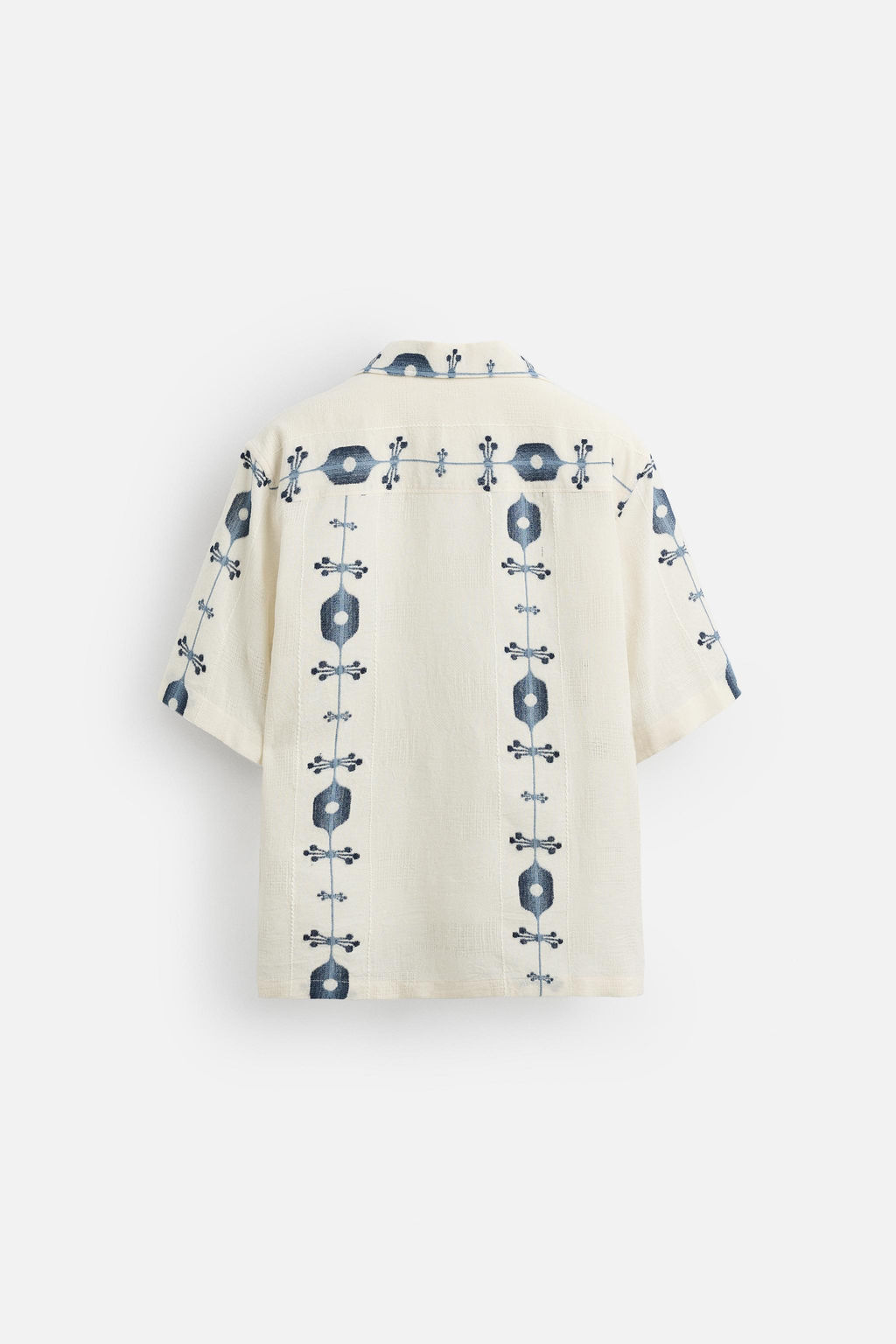 CONTRAST JACQUARD SHIRT - Zara фото 18