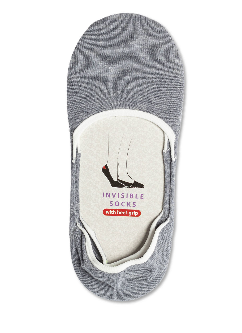 Цена за 2 пары. Последники Брестские НОСКИ ЖЕНСКИЕ ACTIVE 1319 (подследники с антискользящим покрытием на пятке) - Conte elegant фото 2