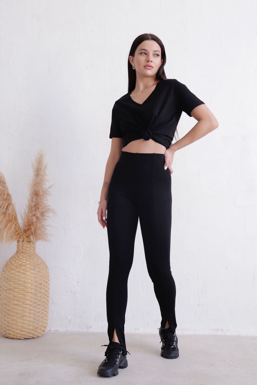 11283 Леггинсы чёрные - Martichelli фото 2