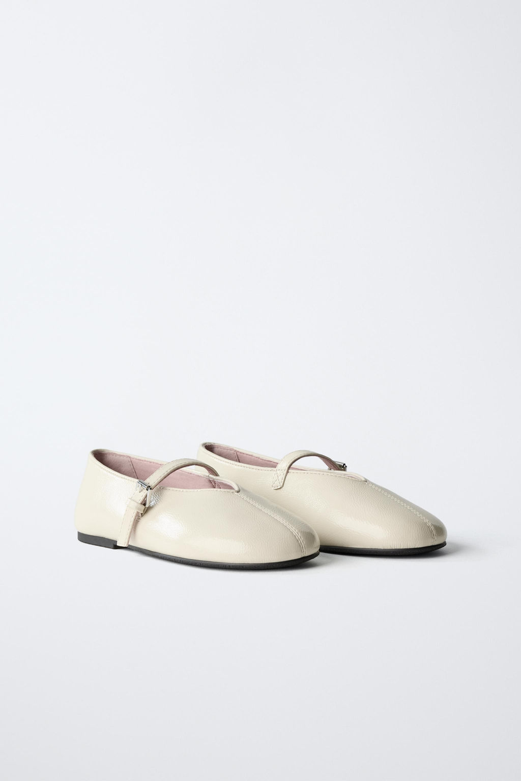 PATENT BALLET FLATS - Zara фото 2