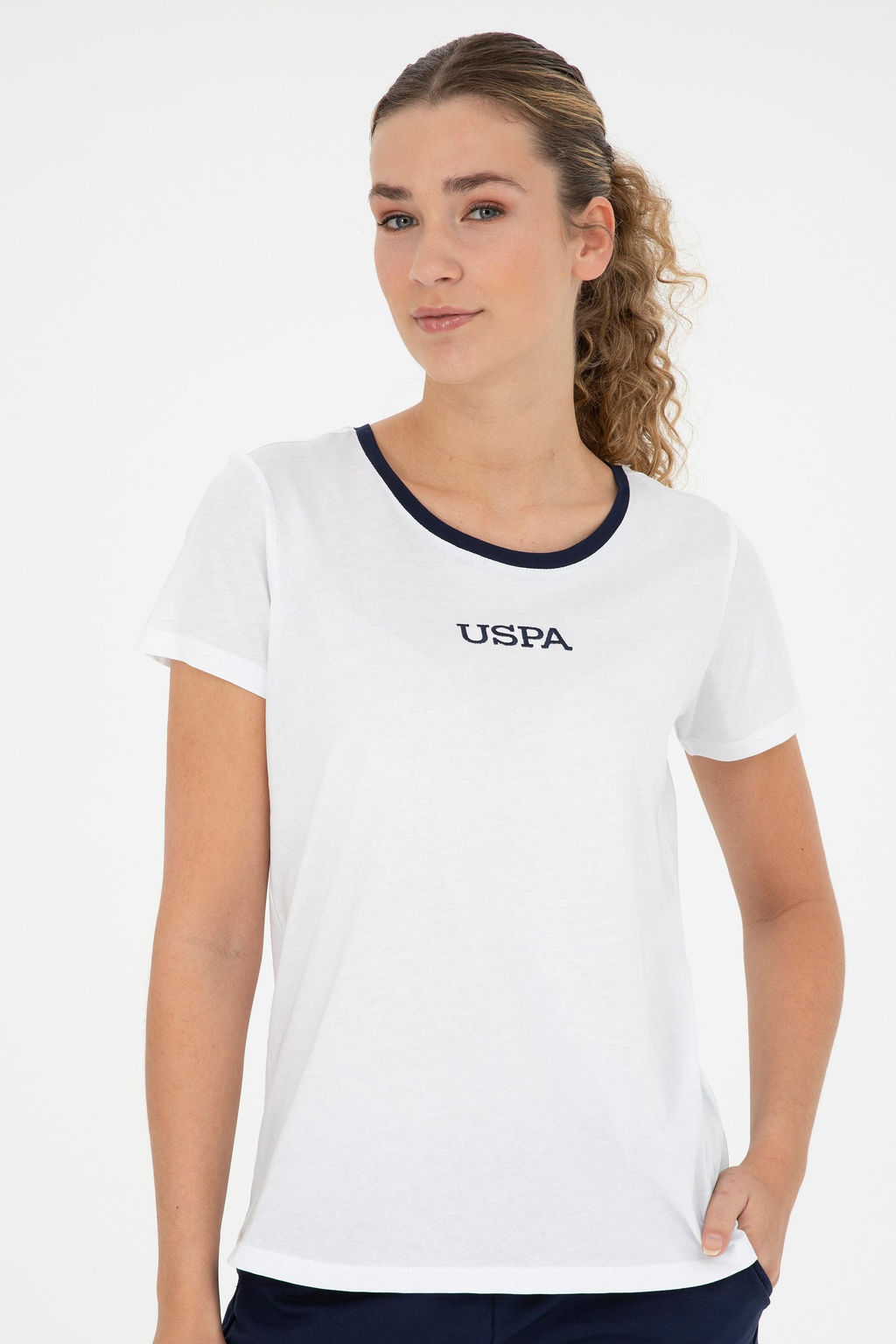 Женская белая футболка - U.s. polo assn фото 10