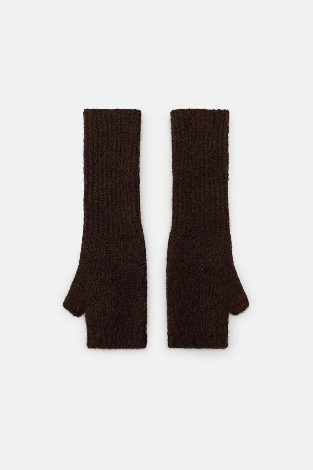 KNIT MITTENS WITH FLORAL EMBROIDERY - Zara фото 5