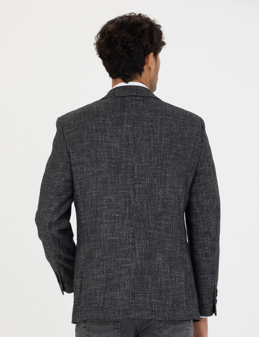 F_me Ekstra Slim Fit Y_n Kar___ml_ Blazer Ceket