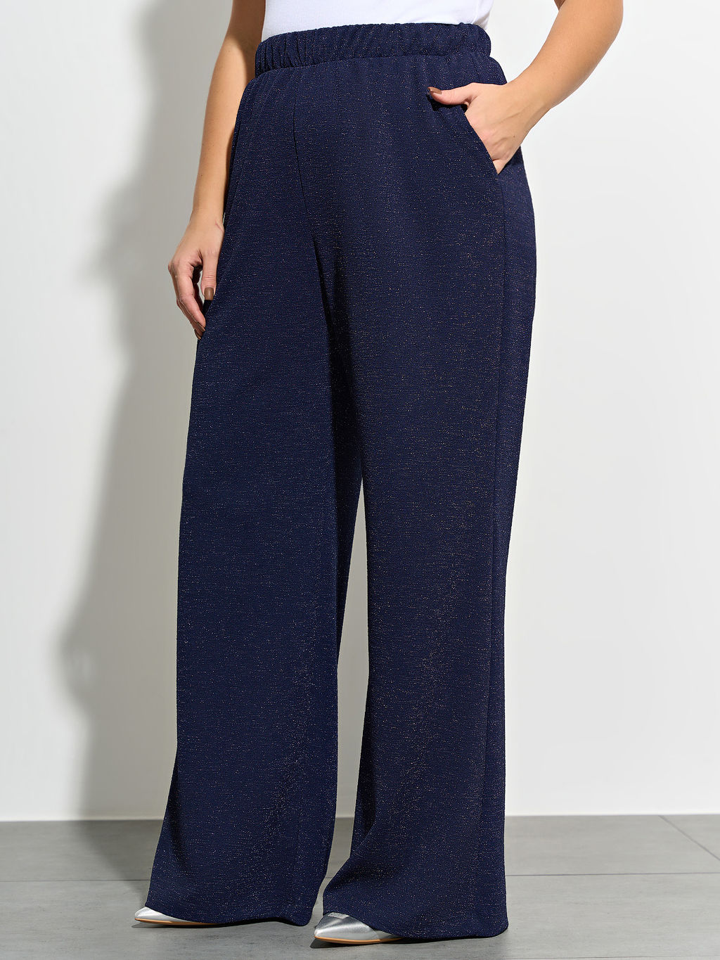 Брюки 0259-1 черничный - Dora фото 3