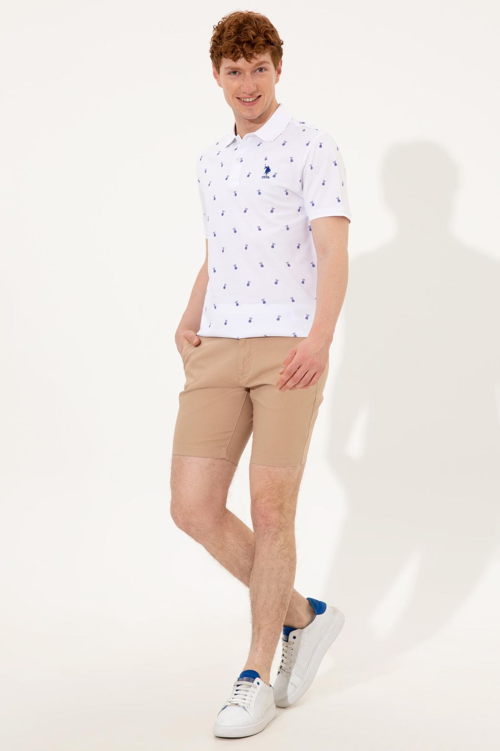 U. S. Polo Assn Мужские шорты из песочной ткани - U.s. polo assn фото 3