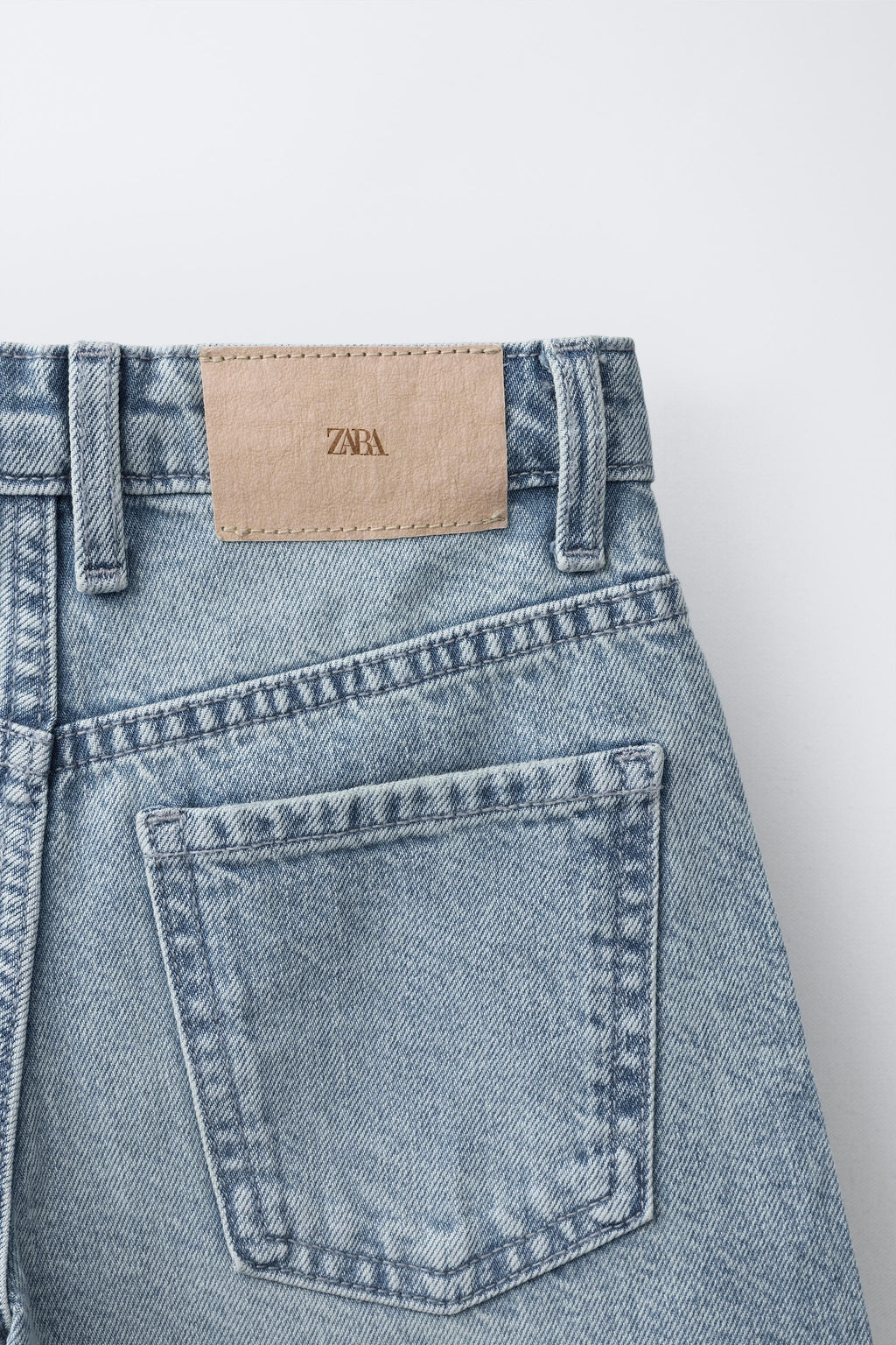 BERMUDA DENIM LARGA / Azul - Zara фото 4