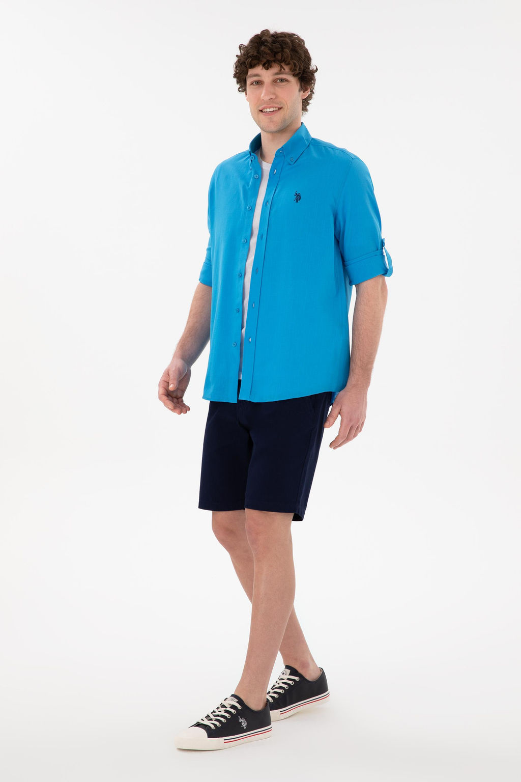 Erkek Aqua Uzun Kollu Basic G_mlek Sepette S_rpriz _ndirim - U.s. polo assn фото 4