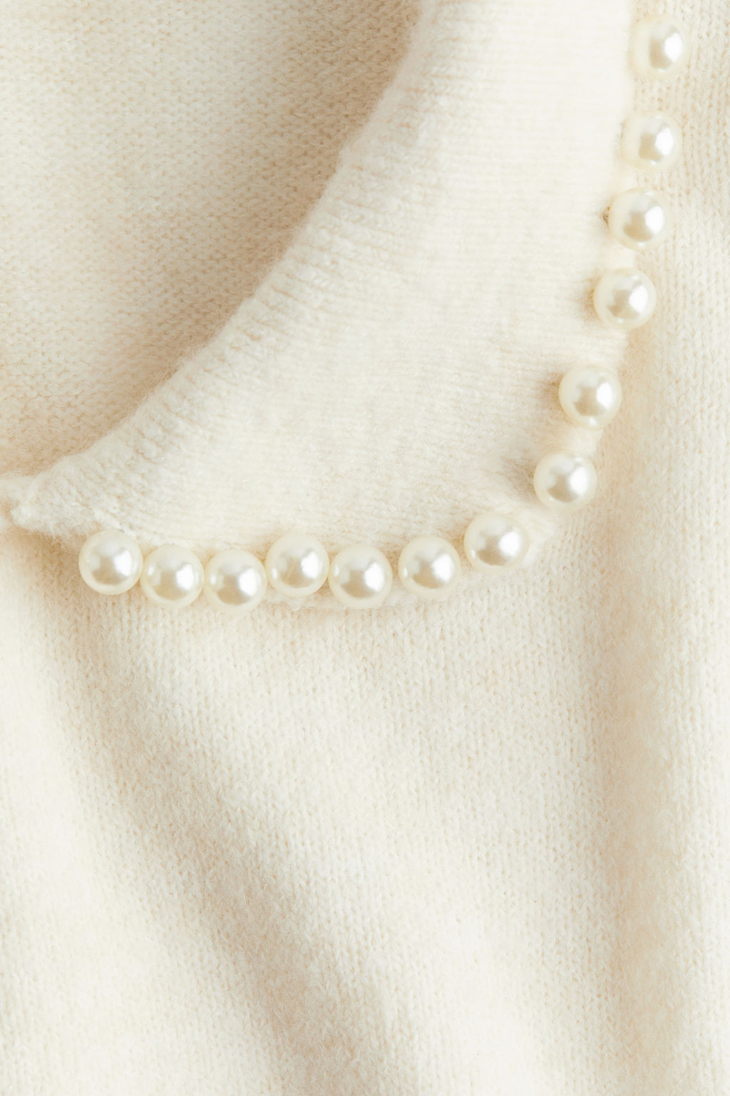 Top de punto con cuello de cuentas - H&m фото 8