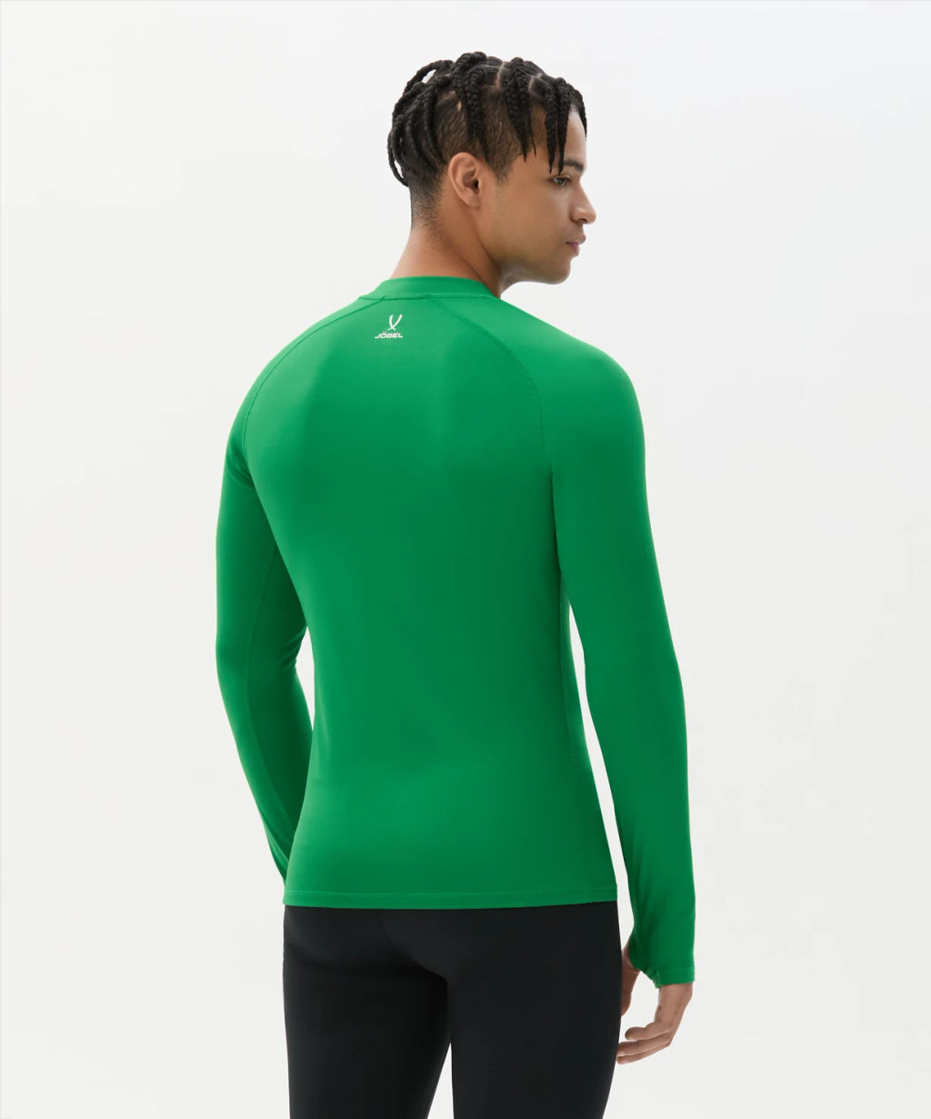 Джемпер компрессионный утепленный JOGEL CAMP PerFormDRY Baselayer Top Warm, зеленый  фото 7