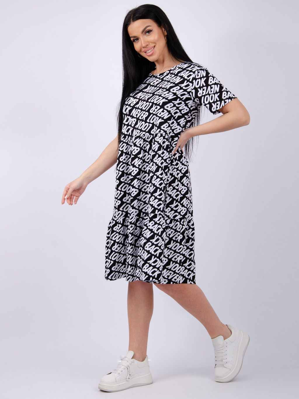 Платье "Касадея" неро, трикотаж