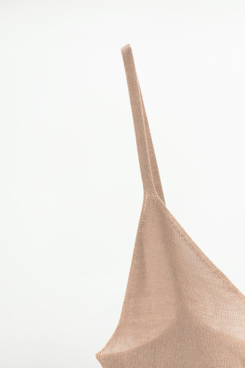 SEAMLESS 100% SILK TOP - Zara фото 5