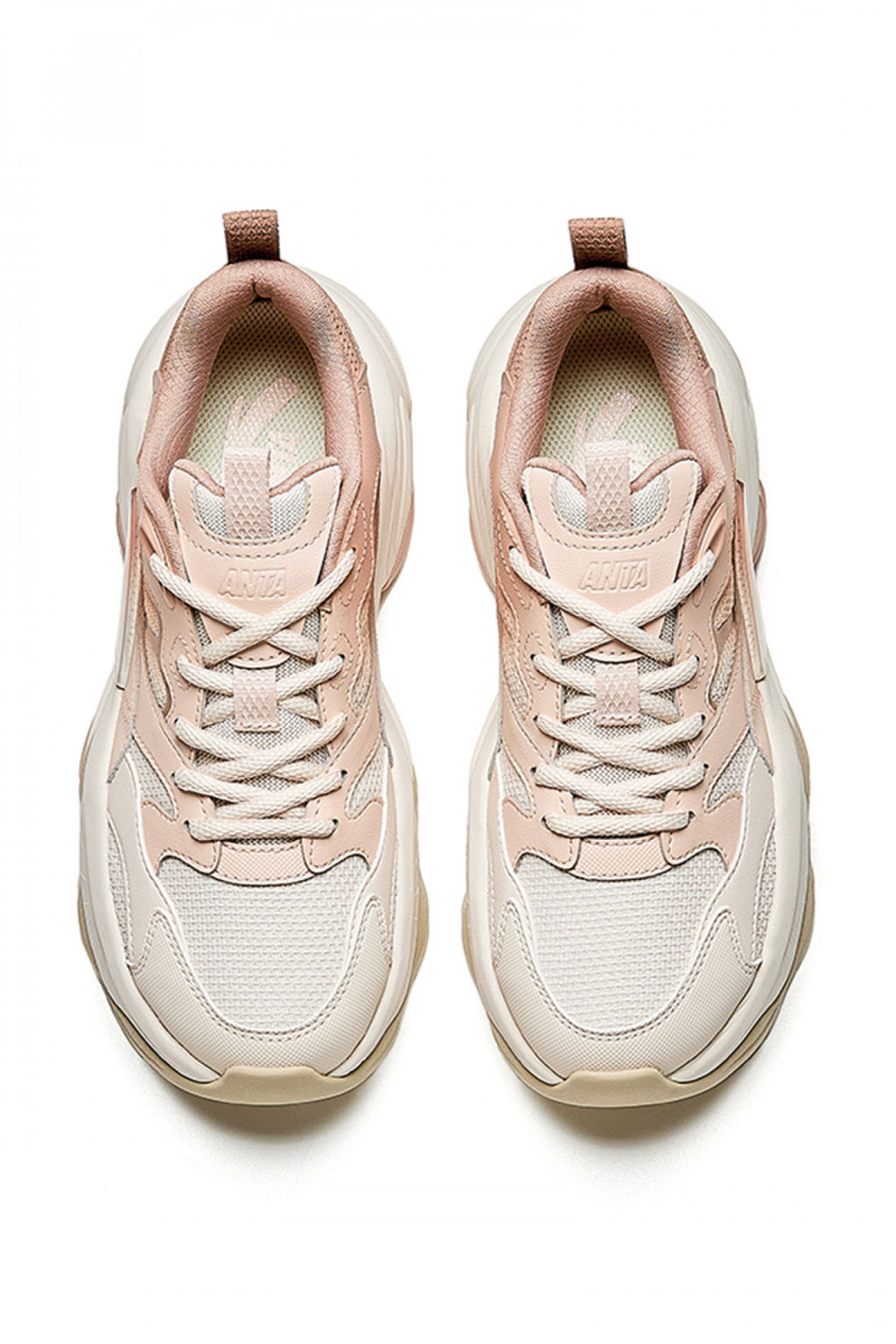 Кроссовки NUT Белый/Серый/Коричневый