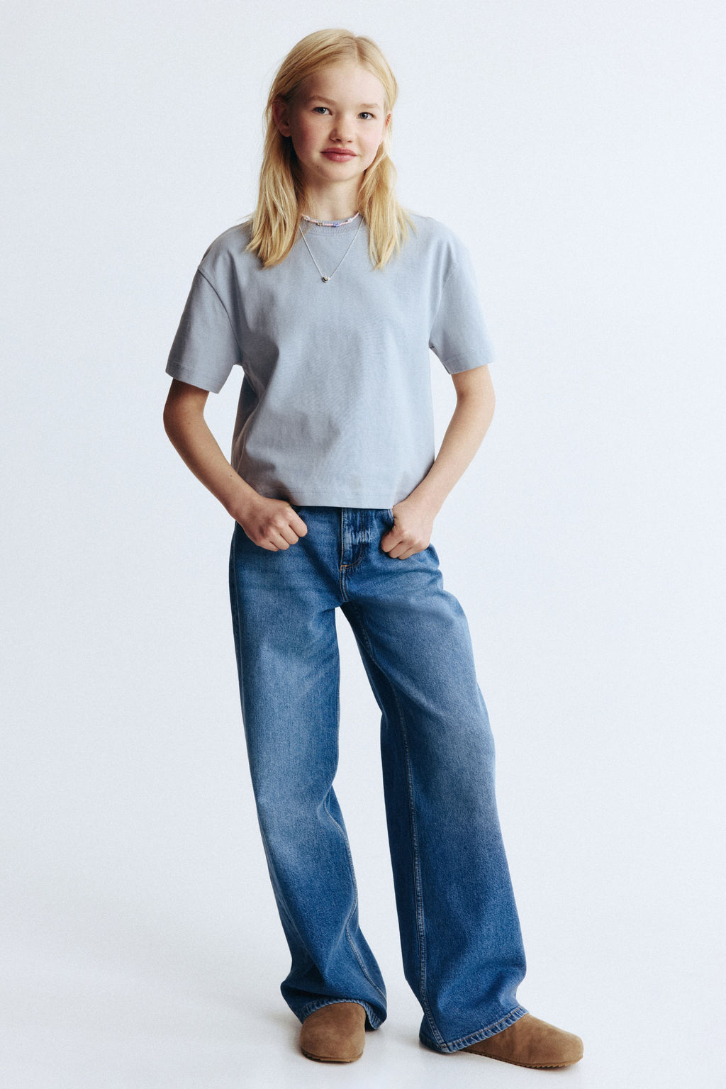 Wide Leg Jeans - H&m фото 9