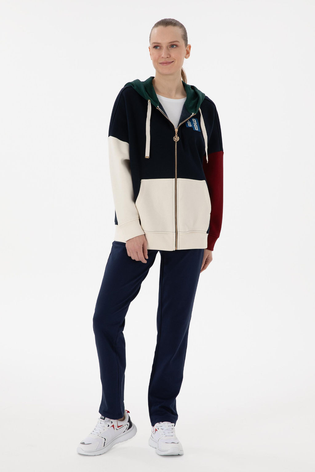 Kad_n Lacivert E_ofman Alt_ Sepette S_rpriz _ndirim