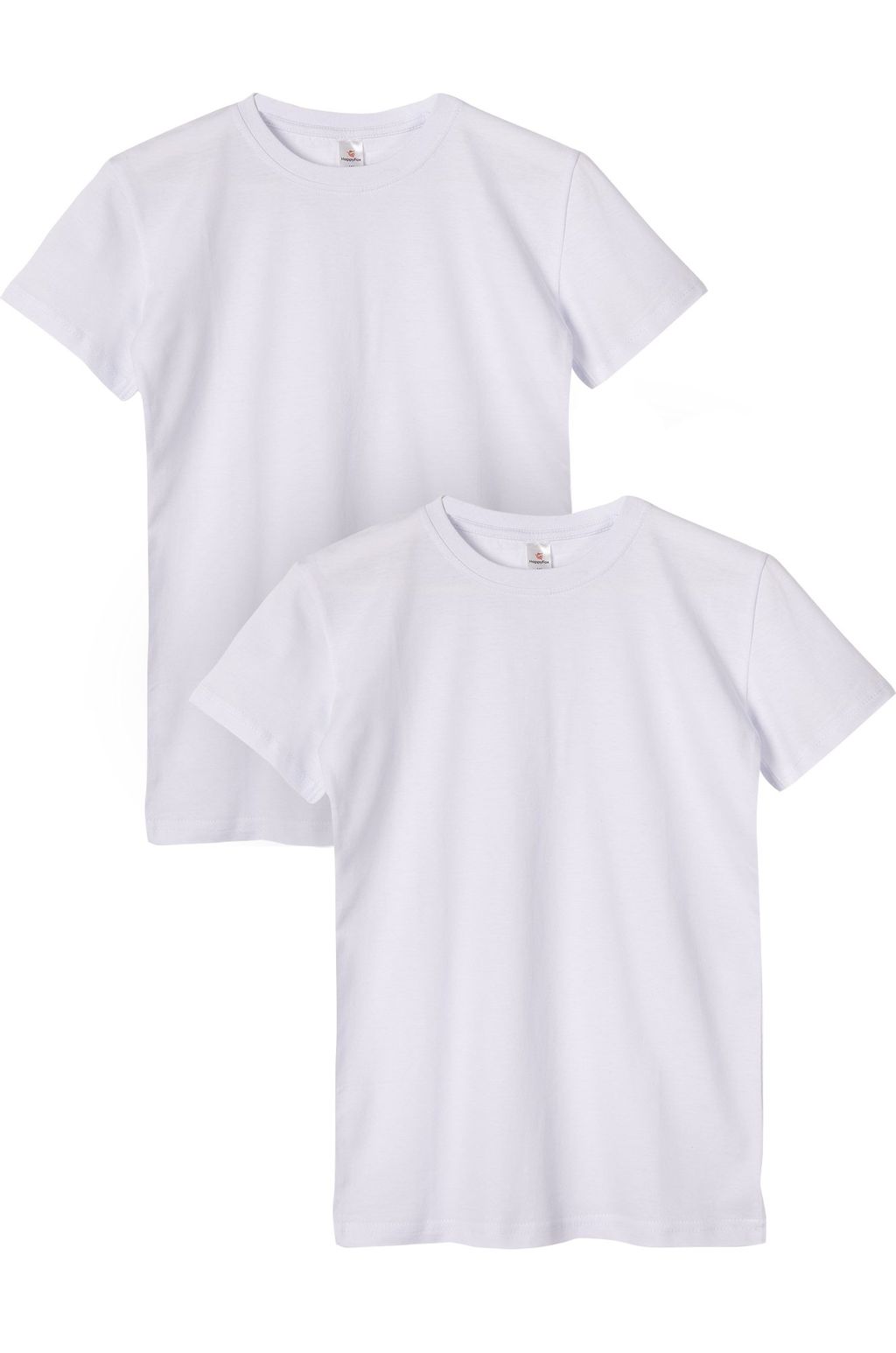 Набор детских однотонных футболок 2 шт. Happyfox